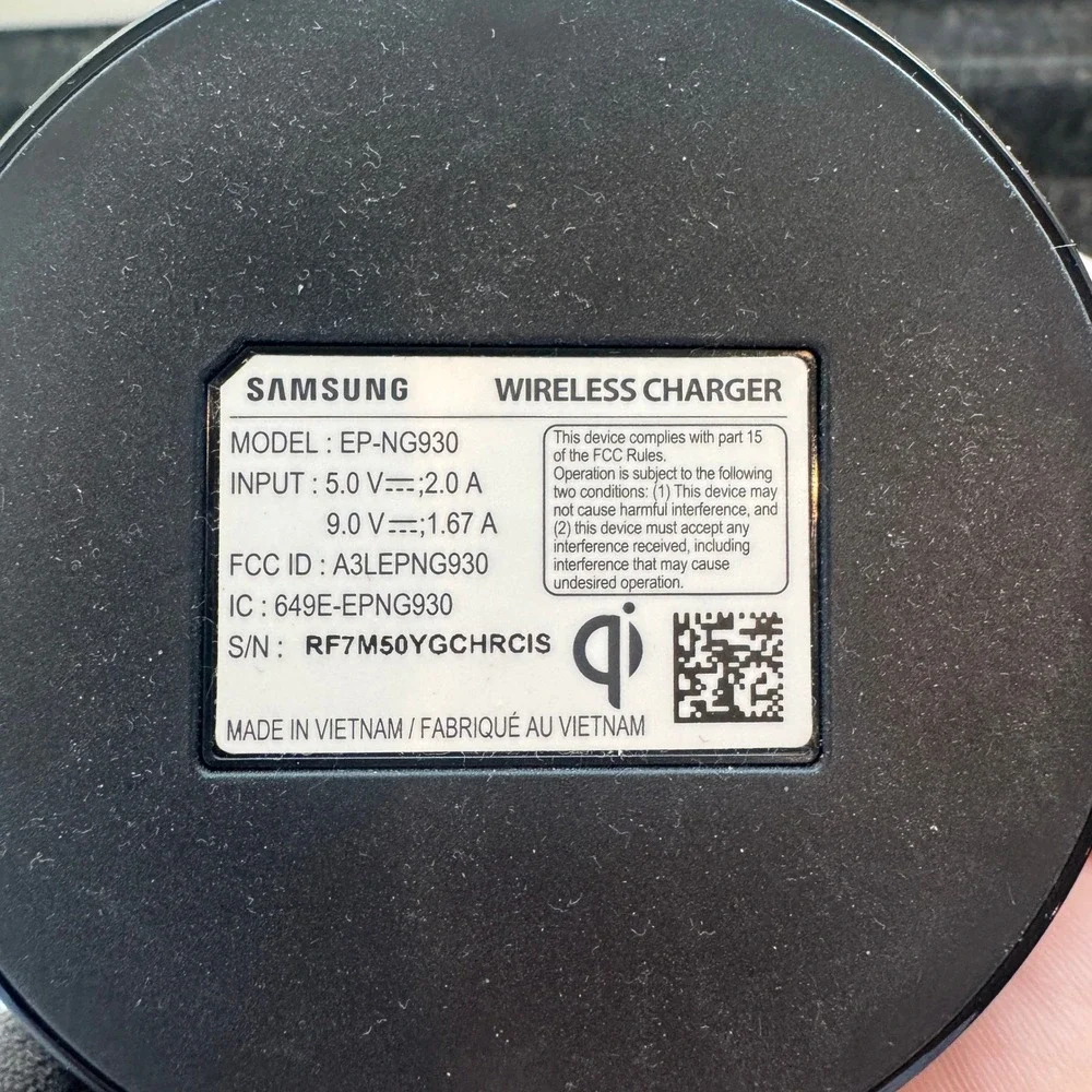 Samsung Wireless Fast Charging Station Mag Base With Fast Charge Cable